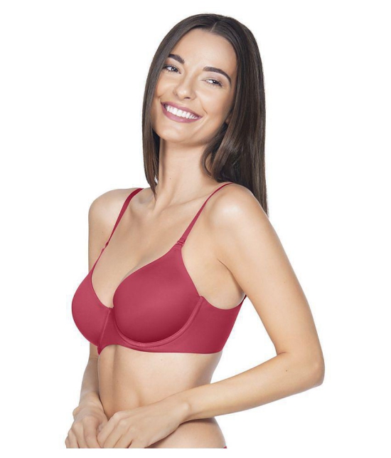 Amante Polyamide T-Shirt Bra - Red Single - 32D