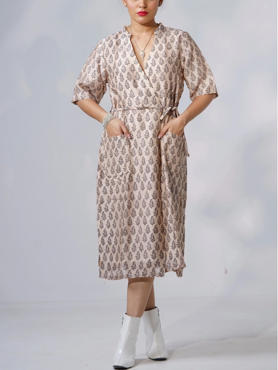 Baghprint Daydress White