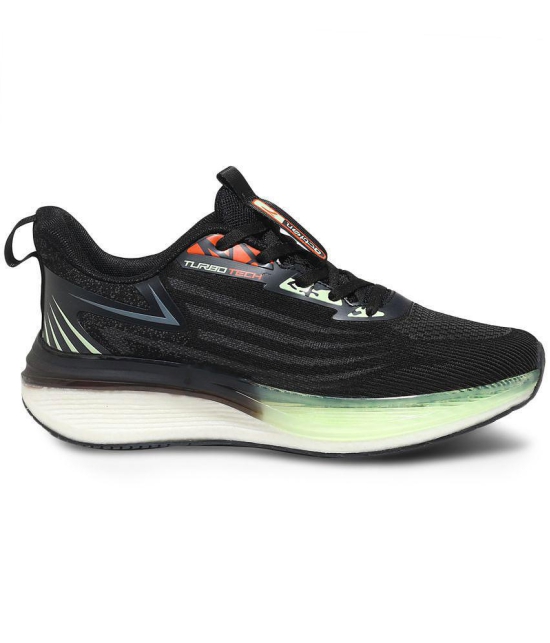 Action Sports Running Shoes Black Mens Sports Running Shoes - None