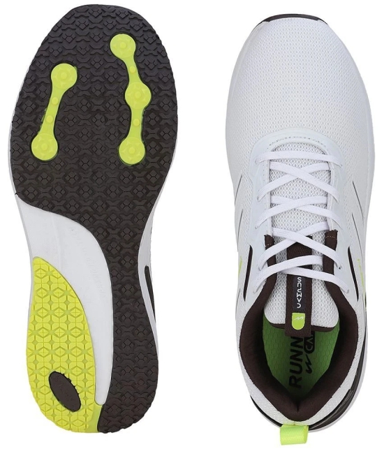 Campus - FLOW PRO White Mens Sports Running Shoes - None