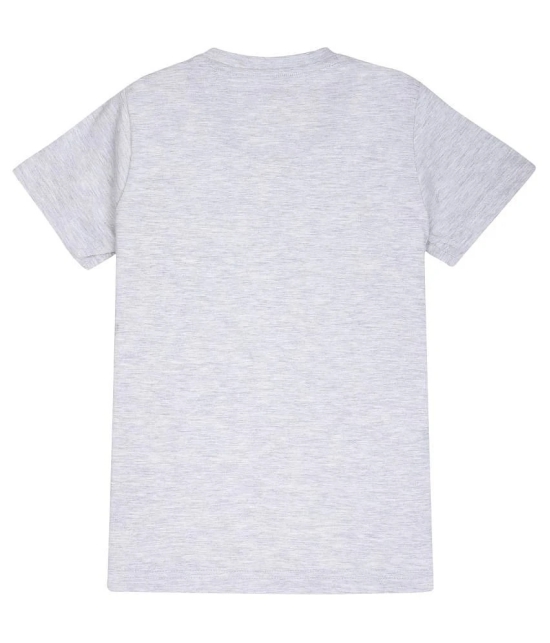 Proteens Boys Grey Printed Round Neck T-Shirts Pack of 1 - None