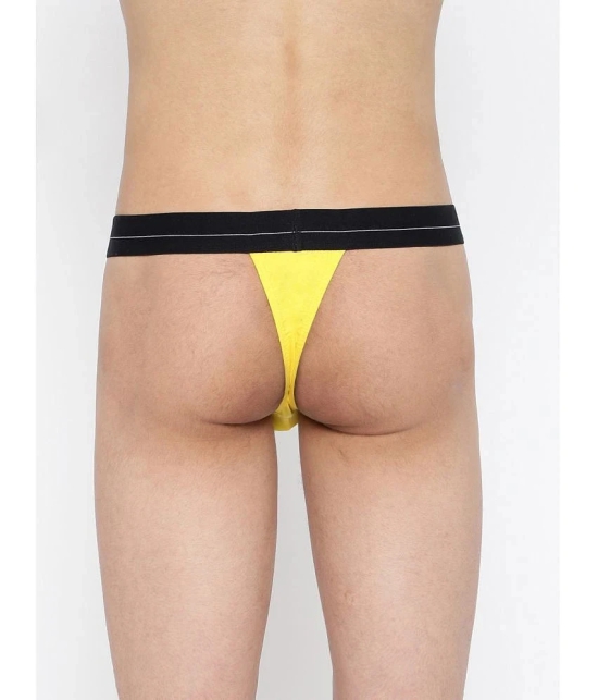 La Intimo Cotton Mens Bikini ( Yellow ) - None