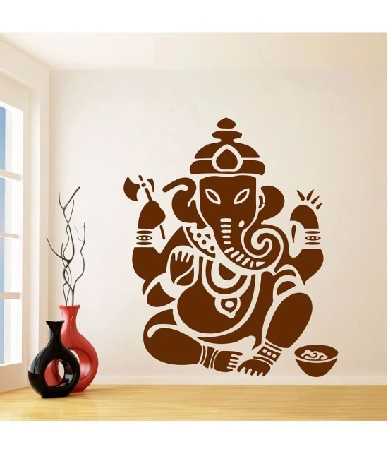 Decor Villa Shri ganesh ji PVC Wall Stickers