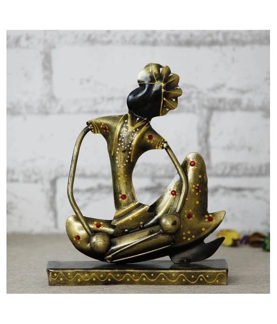 eCraftIndia Gold Iron Figurines - Pack of 1