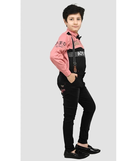 Arshia Fashions - Pink Cotton Blend Boys Shirt & Jeans ( Pack of 1 ) - None