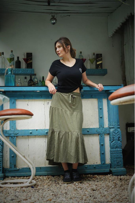 Gracie Organic Cotton Skirt