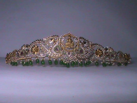 Exquisite Indian Gold and Pearl Waist Belt