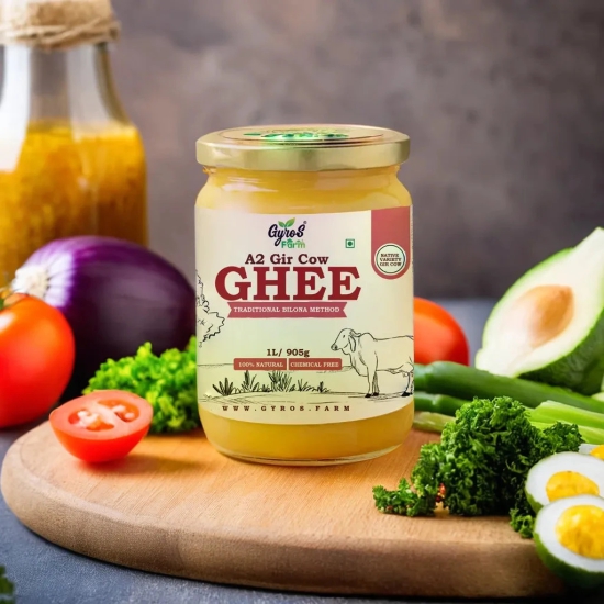 A2 Gir Cow Ghee | Bilona Churned | Made from Curd-5L