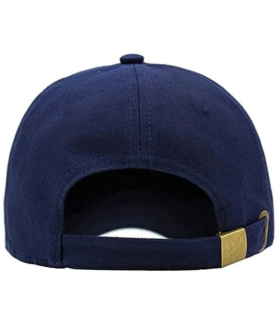 Creature Blue Cotton Blend Mens Cap ( Pack of 1 ) - Blue