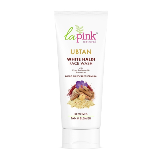 Ubtan White Haldi Face Wash With Saffron for Tan Removal