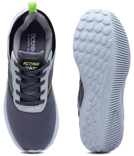 Action Sports Shoes For Men Green Mens Sports Running Shoes - None