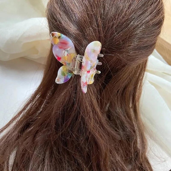 Sweet Fairy Butterfly Shape Hair Claws-4