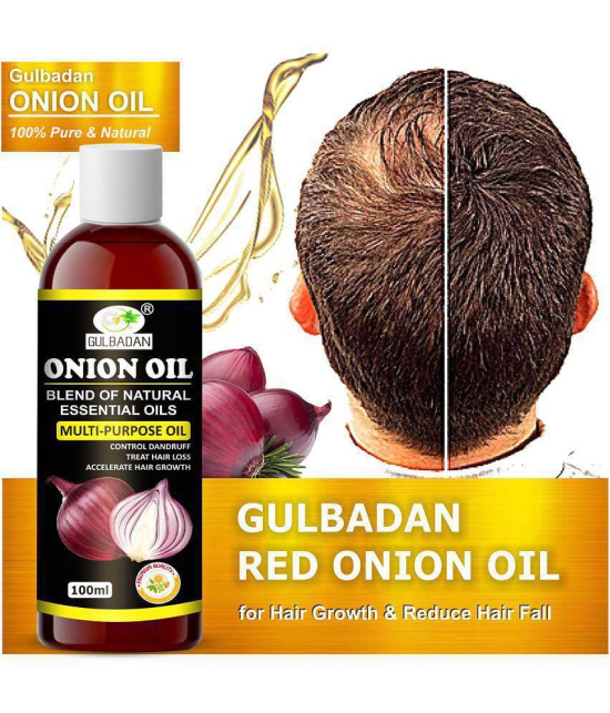 GULBADAN - Hair Growth Onion Oil 300 ml ( Pack of 3 )