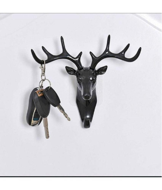 KALPVRUKSH ENTERPRISE Black Plastic Key Holder - Pack of 1