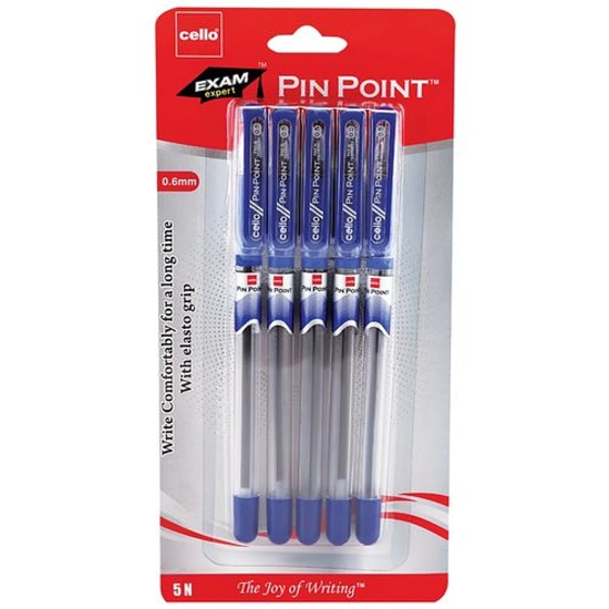 Cello Pinpoint Red Ball Pen, 1 pc