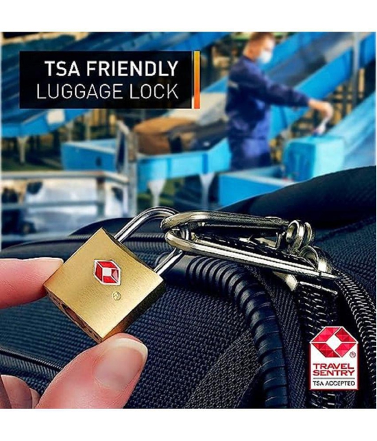 Rangwell TSA Approved 22mm Keyed Luggage Lock,