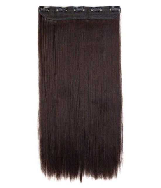 FOK Brown Formal Hair Extension Wig  - Brown