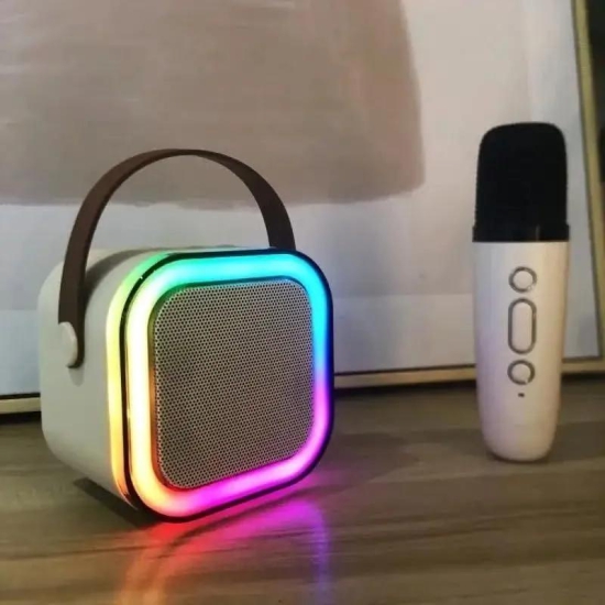 Bluetooth Speaker with Karaoke Mic