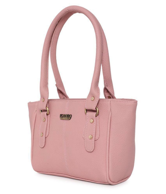 Fostelo - Light Pink  PU Shoulder Bag - Light Pink