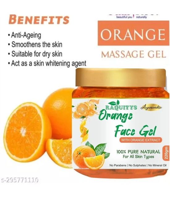 RAQUITYS Refreshing Orange Face Gel Moisturiser (220 g)