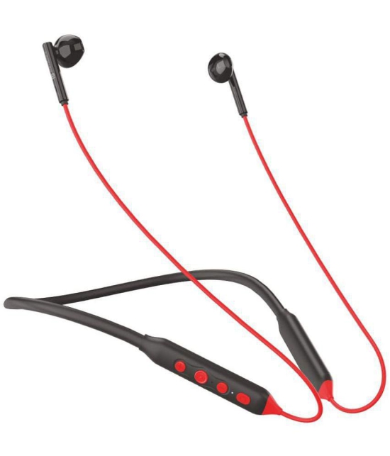 Portronics - Wireless Bluetooth Headset - Red