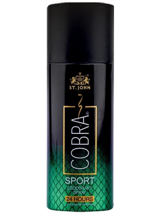 St. John Cobra Sport Long Lasting Deodorant Spray for Men 50 ml ( Pack of 1 )