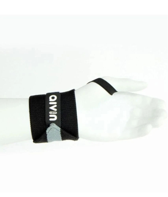 Aivin Black Wrist Support ( Pack of 1 ) - Free Size