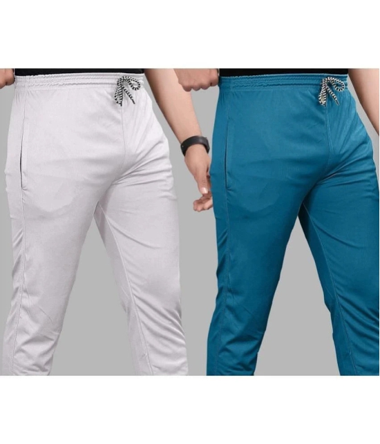 Gazal Fashions - Multicolor Polyester Mens Joggers ( Pack of 2 ) - None