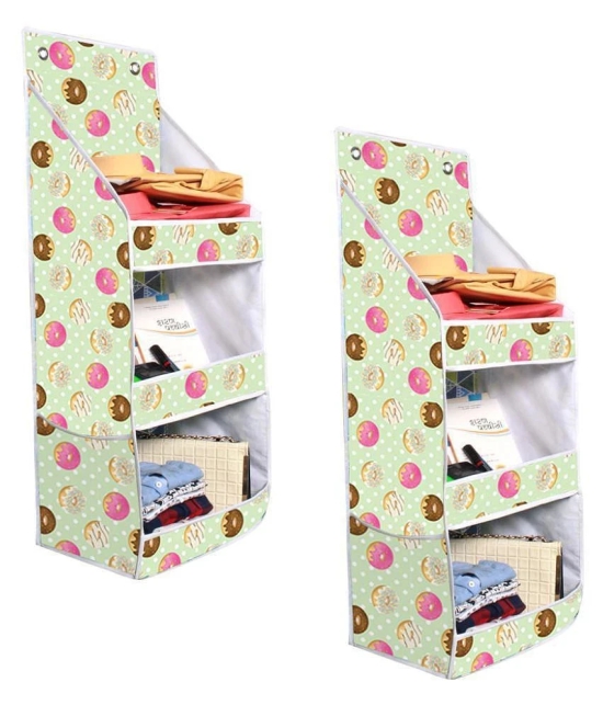 Fun Hanging Rack with Folding Wall Hanging Shelves (Pack of 2)