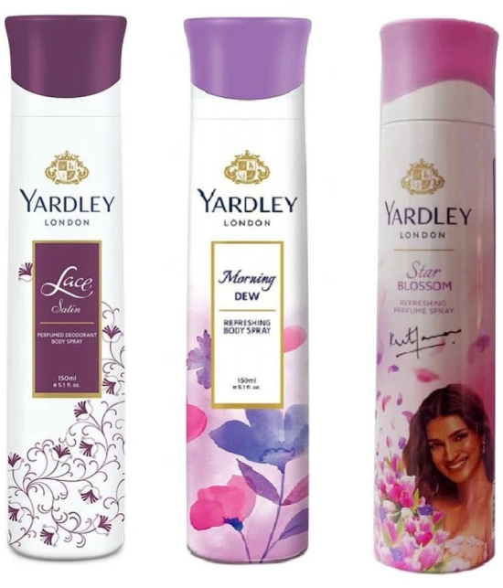 Yardley - Deodorant Roll-ons for Unisex 450 ml ( Pack of 3 )