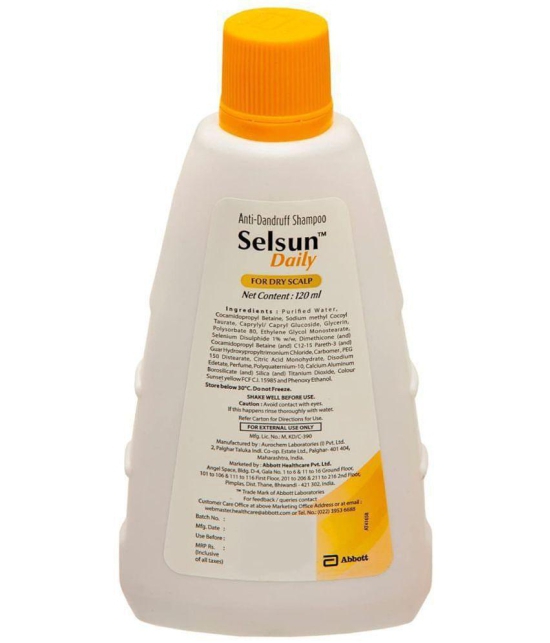 Selsun Anti Dandruff Shampoo 240 ( Pack of 2 )