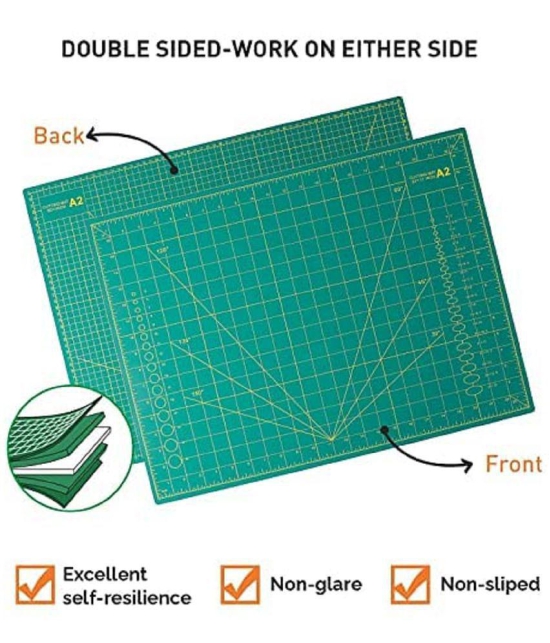 G P SALES - Rubber Cuttting Mat A3 ( Pack of 1 )