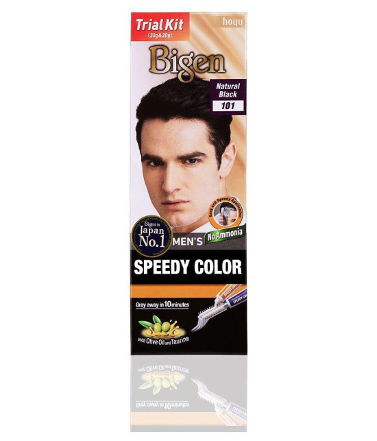 Bigen Mens Speedy 101 Temporary Hair Color Black 20 g