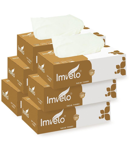 Imvelo - White Paper Face Tissues - 18 x 20 cm