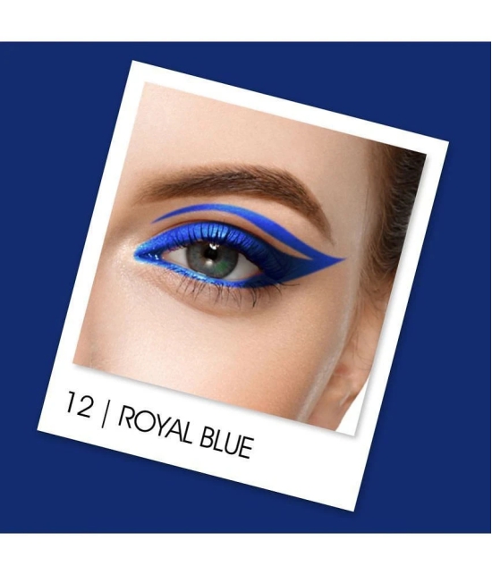 Colors Queen Blue Matte Kajal 1 g Pencil ( Pack of 1 )