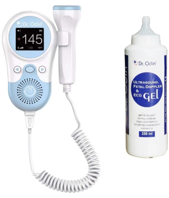 DR. ODIN Fetal Doppler With Ultrasound Gel Portable Doppler