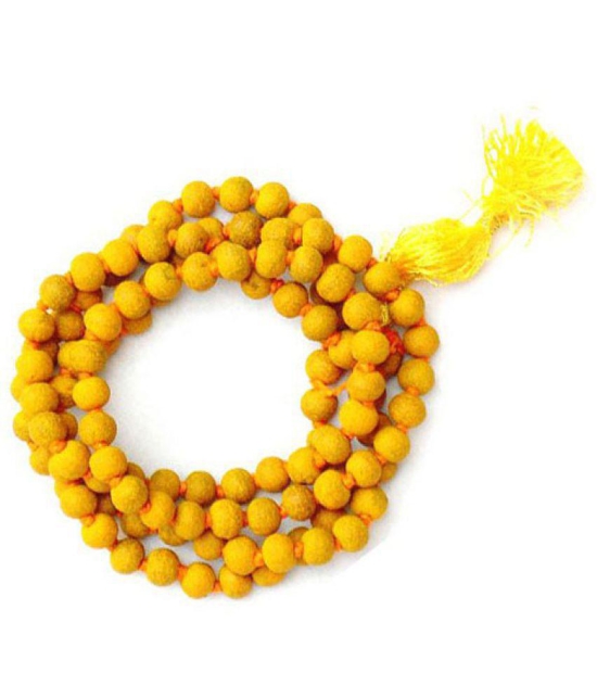 Gemselections - Wood Pooja Mala (Pack of 1)