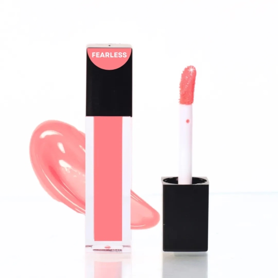 Fearless Peach Pink Lip Gloss