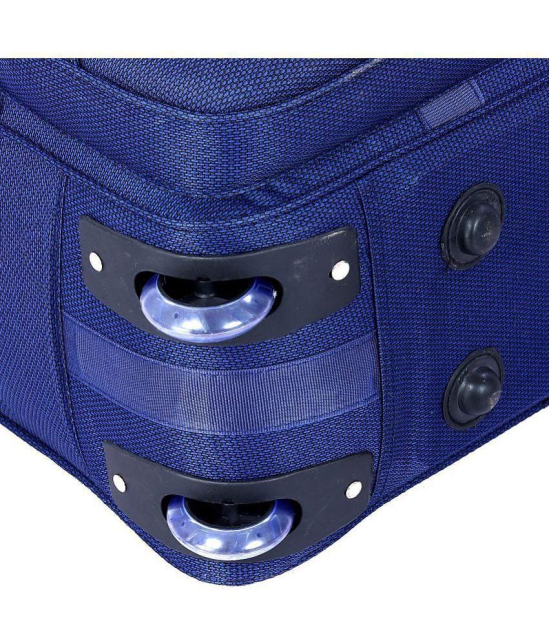 AXEN BAGS - Blue Polyester Duffle Trolley - Onesize