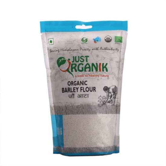 Just Organik Barley Flour 2 Kg (4x500g), 100% Organic Product