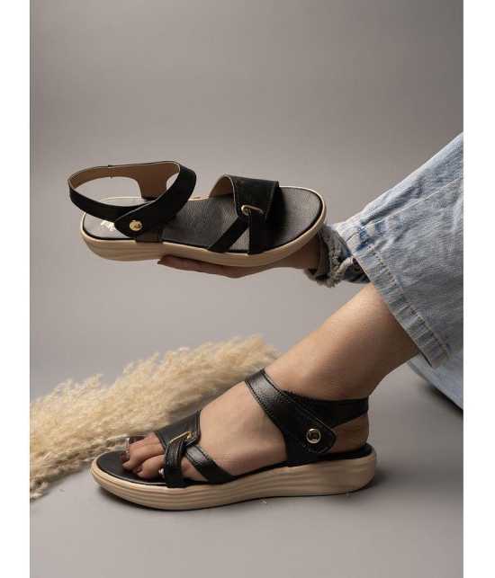 Shoetopia - Black Women''s Flats - None