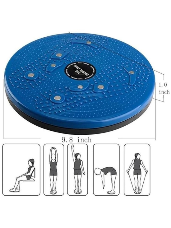 VOLTEX Rotating Tummy Trimmer Twister Acupressure Twister Useful for Figure Tone-up and Wait Loss - Multi Color