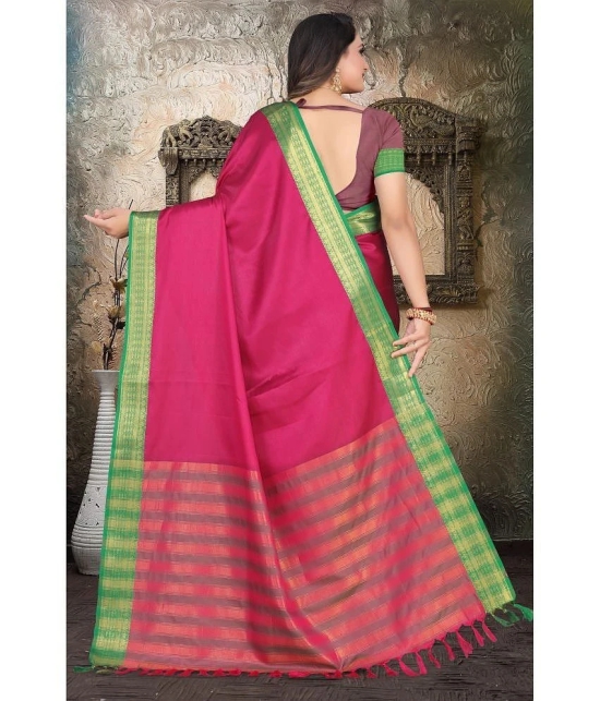 LEELAVATI - Multicolor Silk Saree With Blouse Piece ( Pack of 1 ) - Multicolor