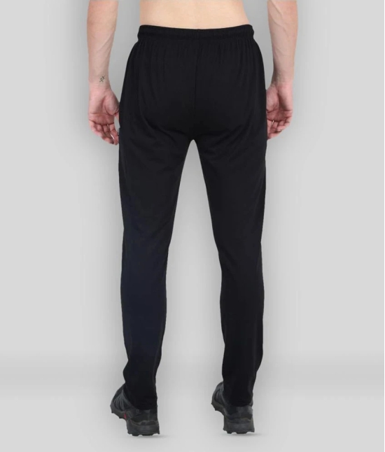 Zeffit - Black Cotton Blend Mens Sports Trackpants ( Pack of 1 ) - XL