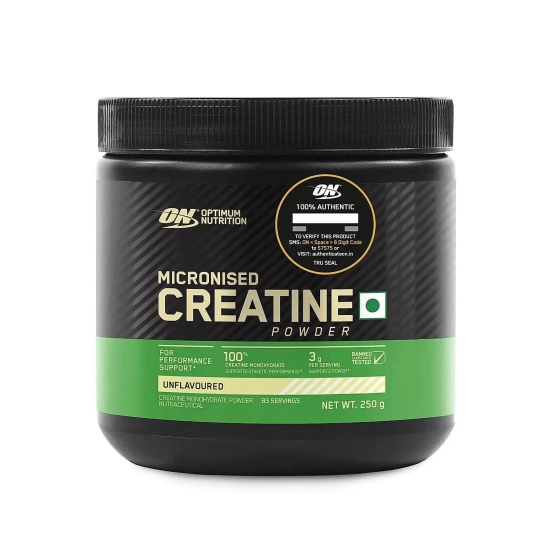 Optimum Nutrition (ON) Micronised Creatine Powder-250 G