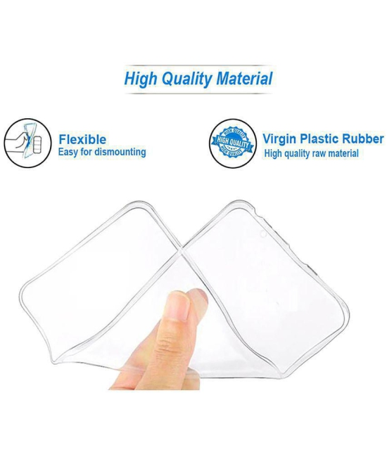 NBOX - Transparent Silicon Plain Cases Compatible For Realme 9 5G ( Pack of 1 ) - Transparent