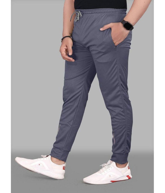 Leavess - Grey Polyester Men's Joggers ( Pack of 1 ) - None