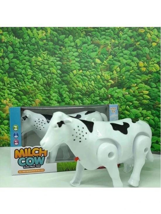 thriftkart   -  MILICH Cow Cow Moving Legs and Shake Tail Funny Cow Figure Toy Kids ELLECTRONIC Toy Kids Choice