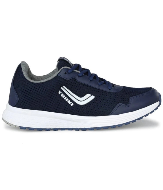 YUUKI - VELOCITY II Navy Mens Sports Running Shoes - None