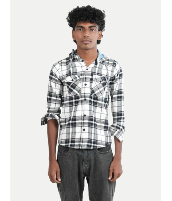 Boys Dark Green Checked shirts - None